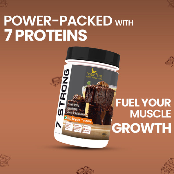 7 Strong | India's first Protein with a blend of 7 protein sources
